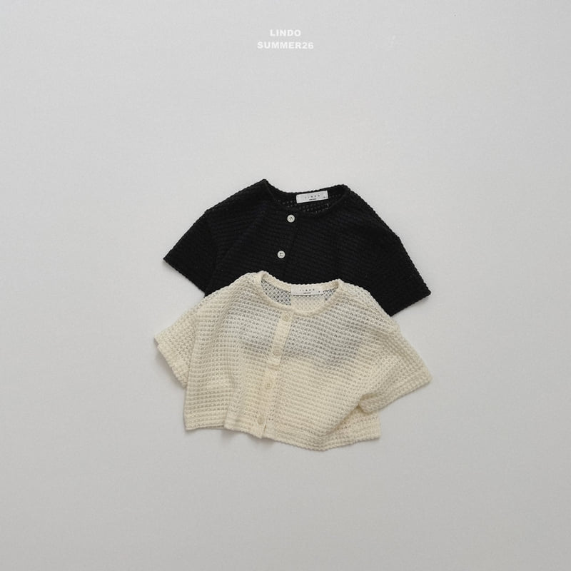 Lindo - Korean Children Fashion - #kidzfashiontrend - Knit Short Sleeve Cardigan - 3