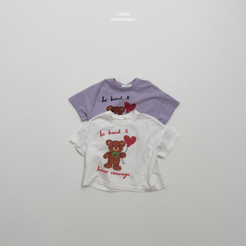 Lindo - Korean Children Fashion - #kidzfashiontrend - Bloom Bear Tee - 5