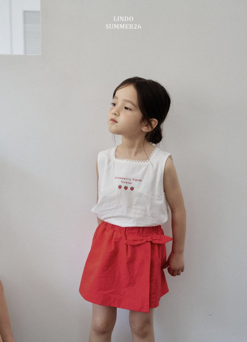 Lindo - Korean Children Fashion - #littlefashionista - Strawberry Blouse - 6