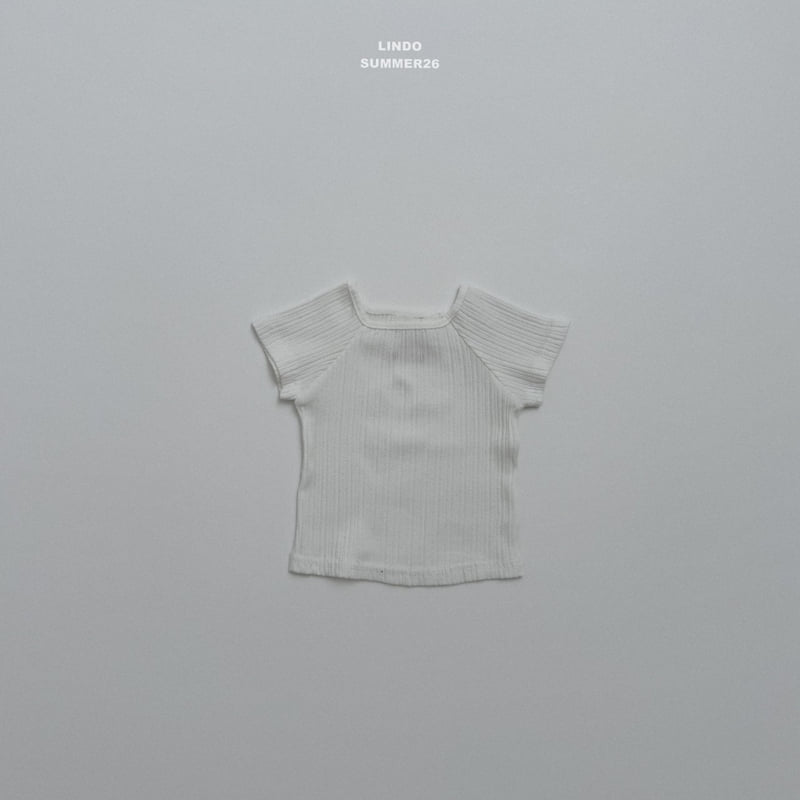 Lindo - Korean Children Fashion - #littlefashionista - Fresh Rib Tee - 8