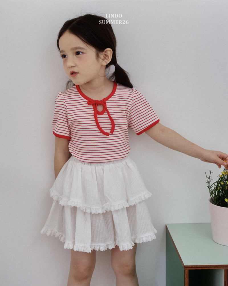 Lindo - Korean Children Fashion - #littlefashionista - Lace Cancan Skirt - 11
