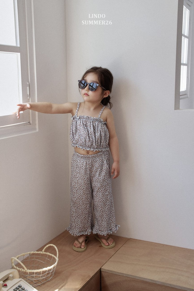 Lindo - Korean Children Fashion - #littlefashionista - Leopard Top Set - 8