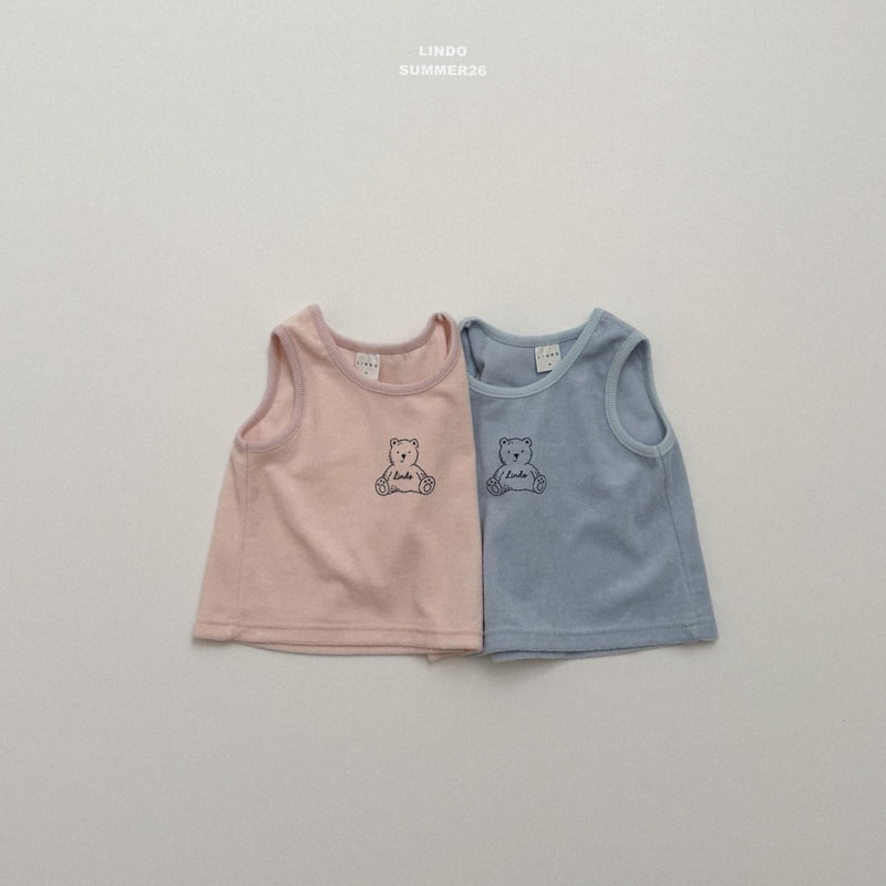 Lindo - Korean Children Fashion - #magicofchildhood - Teddy Terry Sleeveless