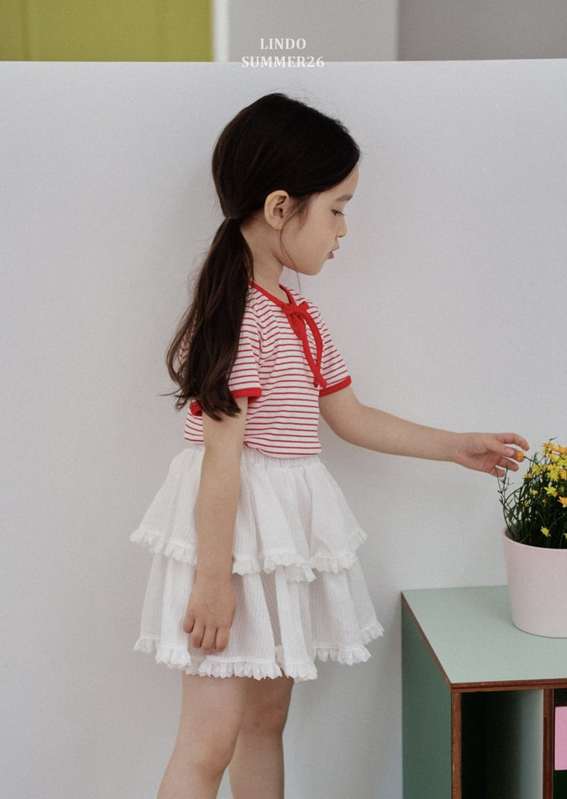 Lindo - Korean Children Fashion - #magicofchildhood - Lace Cancan Skirt - 12