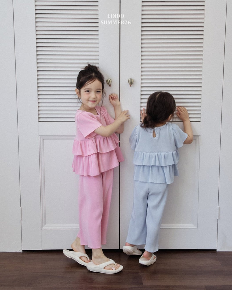 Lindo - Korean Children Fashion - #minifashionista - Air Frill Set - 12