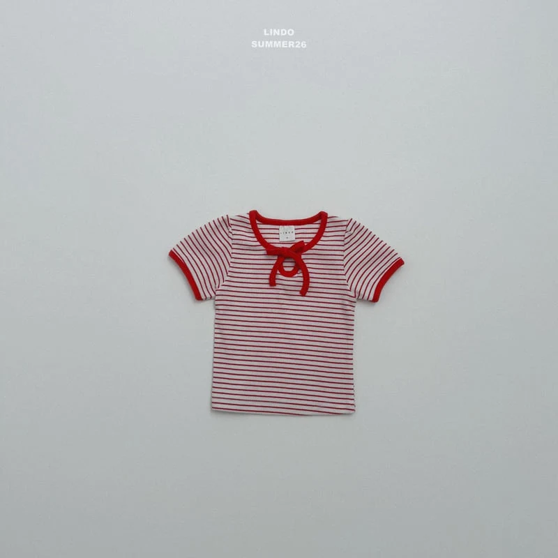 Lindo - Korean Children Fashion - #minifashionista - Elise Stripe Tee - 8