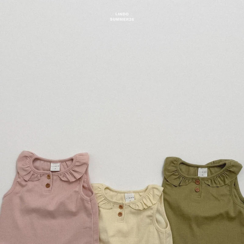 Lindo - Korean Children Fashion - #minifashionista - Bailey Sleeveless Tee - 4
