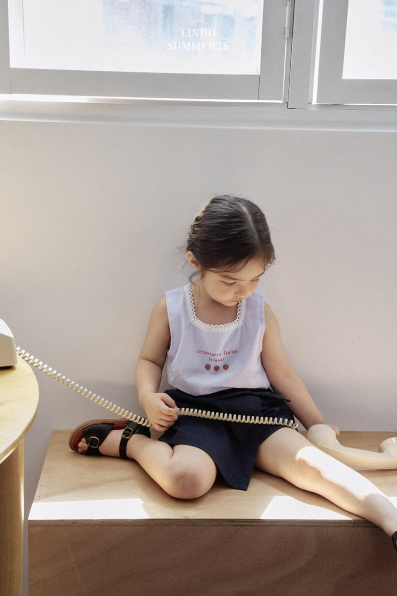 Lindo - Korean Children Fashion - #stylishchildhood - Strawberry Blouse - 12