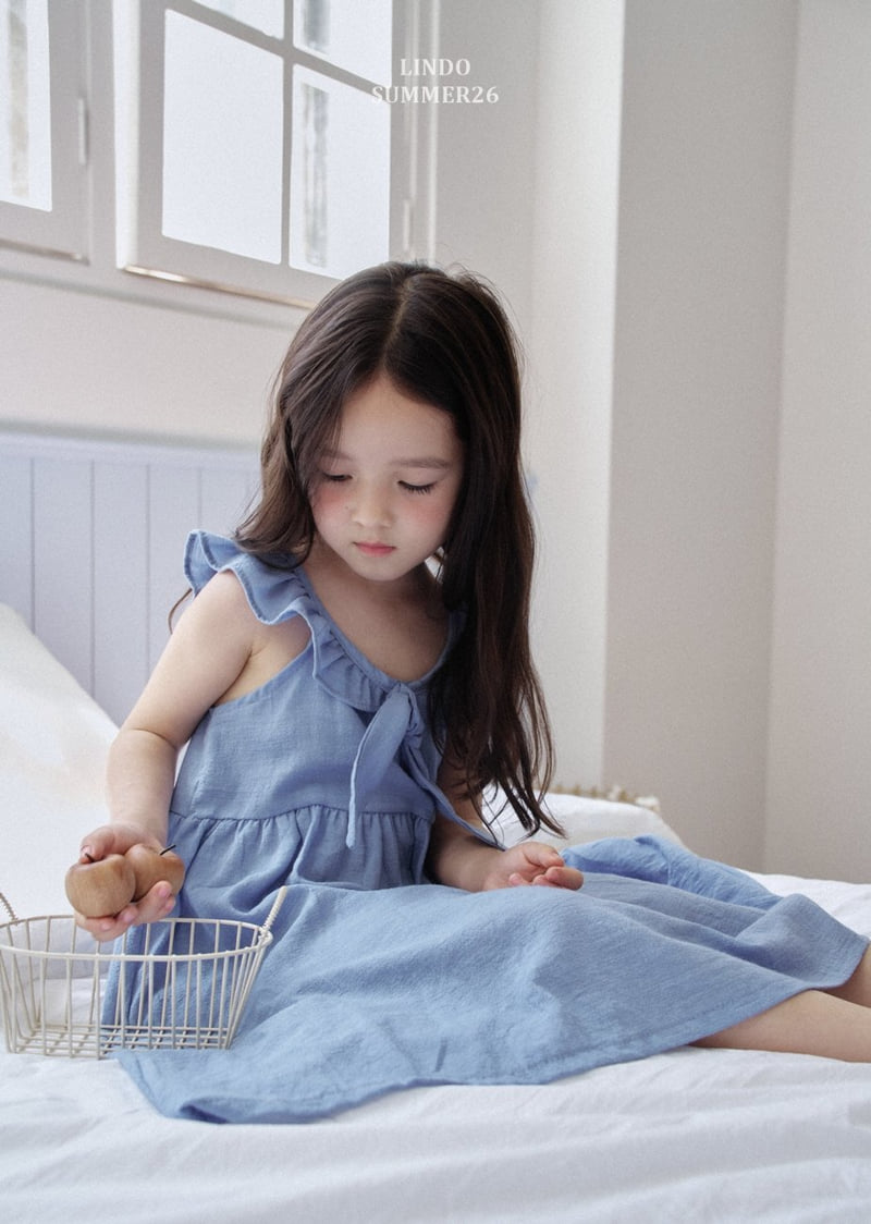 Lindo - Korean Children Fashion - #stylishchildhood - V Frill One-piece - 9