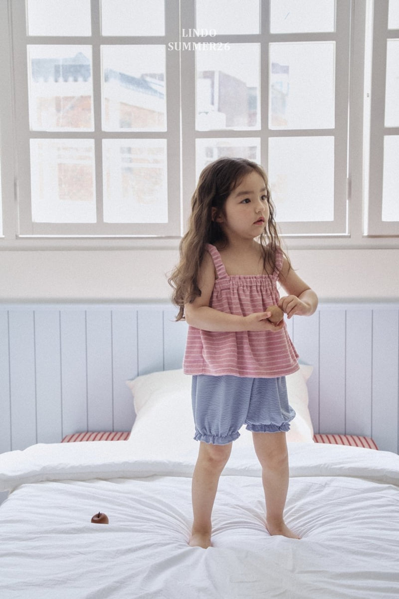 Lindo - Korean Children Fashion - #stylishchildhood - Soft Terry Sleeveless Tee - 11