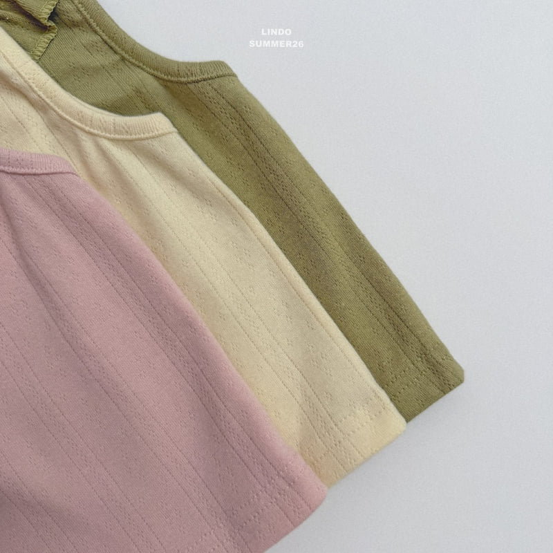 Lindo - Korean Children Fashion - #todddlerfashion - Bailey Sleeveless Tee - 5