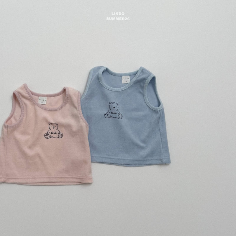 Lindo - Korean Children Fashion - #prettylittlegirls - Teddy Terry Sleeveless - 4