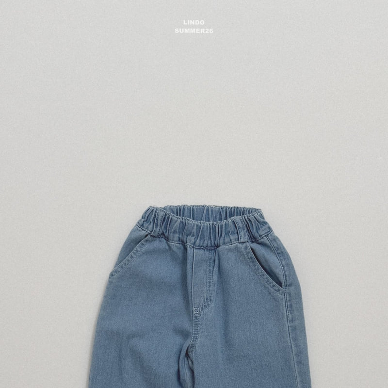 Lindo - Korean Children Fashion - #todddlerfashion - Cool Denim Pants - 3