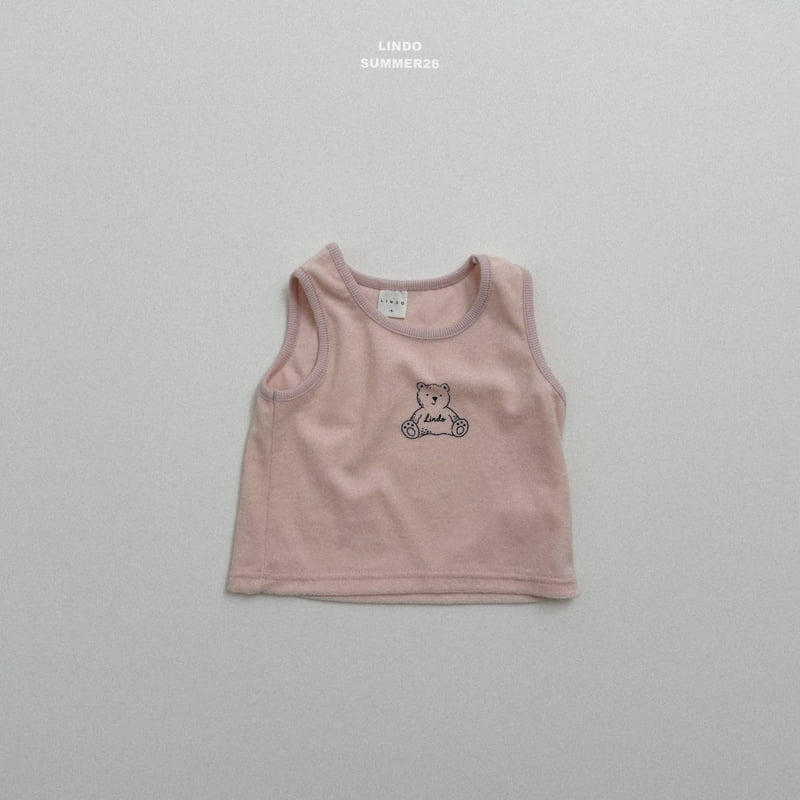 Lindo - Korean Children Fashion - #toddlerclothing - Teddy Terry Sleeveless - 5
