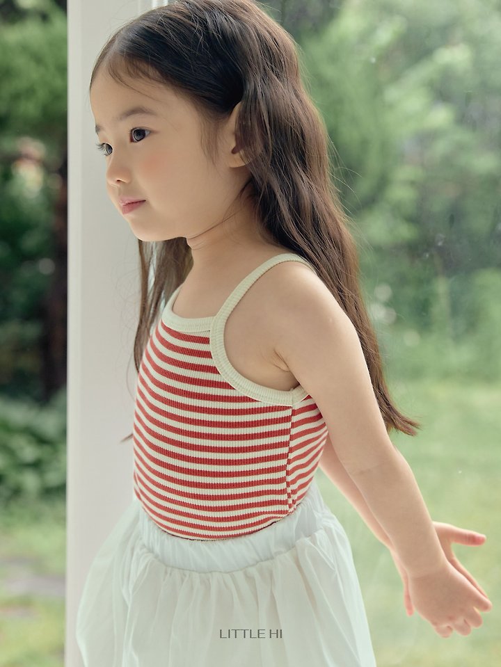 Little Hi - Korean Children Fashion - #Kfashion4kids - Candy Stripe Sleeveless Top - 9