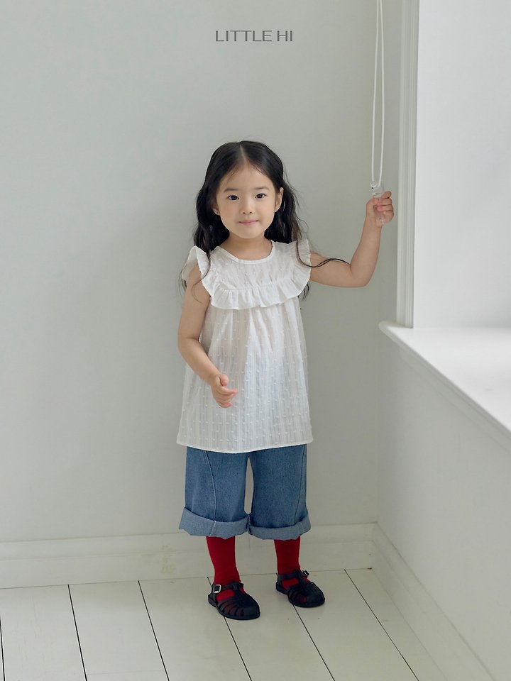 Little Hi - Korean Children Fashion - #Kfashion4kids - Roe Shirring Blouse - 8