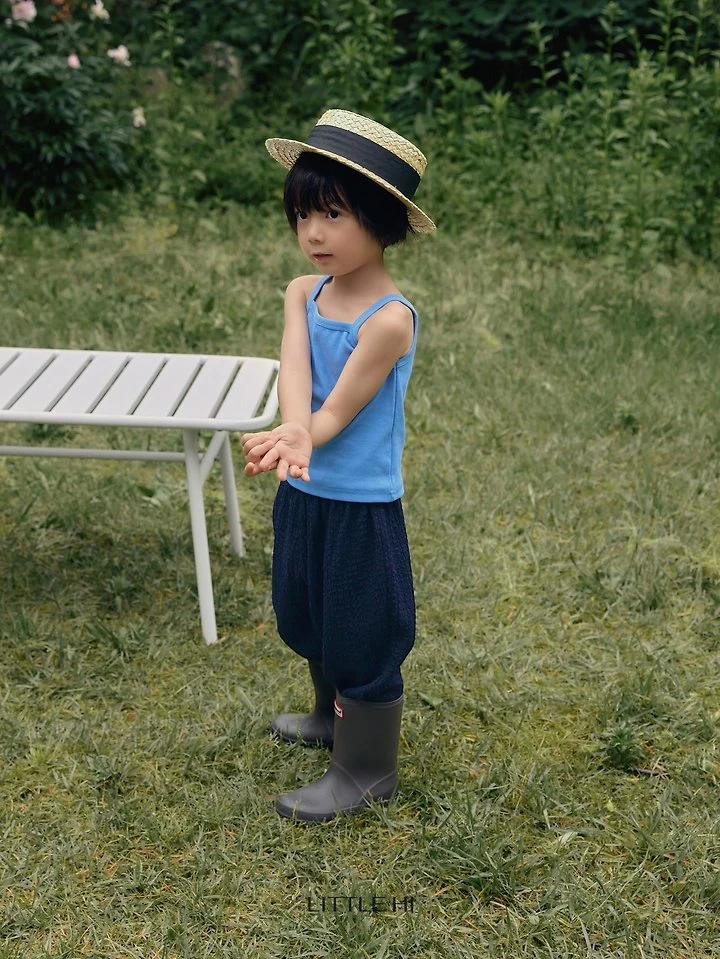 Little Hi - Korean Children Fashion - #childofig - Color Talk Ribbed Sleeveless Top - 5
