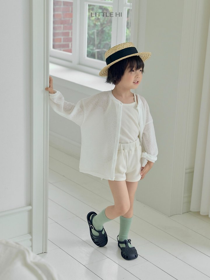 Little Hi - Korean Children Fashion - #childofig - Waffle Day Shorts - 10