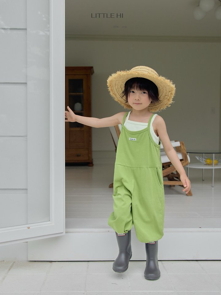 Little Hi - Korean Children Fashion - #childrensboutique - Summer Run Overalls - 9