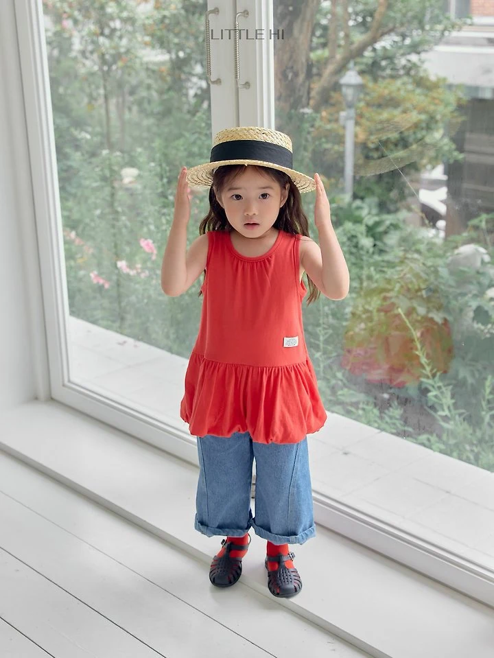 Little Hi - Korean Children Fashion - #kidsshorts - Bonbon Pumpkin One-piece - 9
