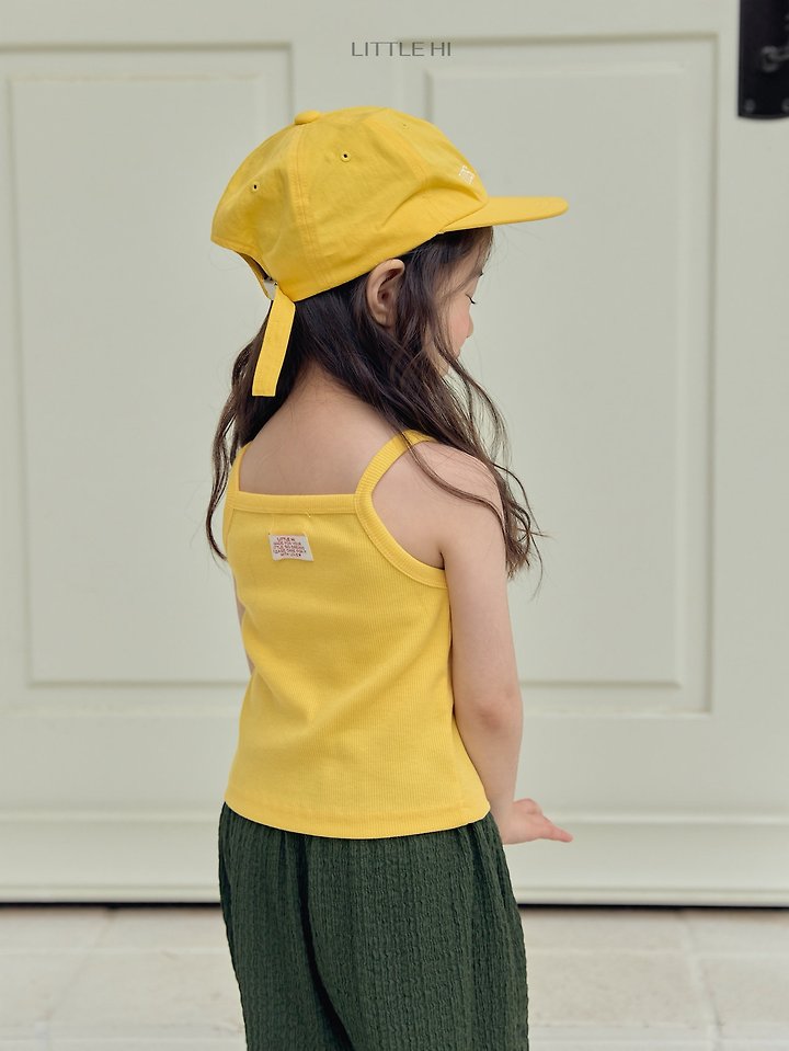 Little Hi - Korean Children Fashion - #kidsstore - Color Talk Ribbed Sleeveless Top - 11