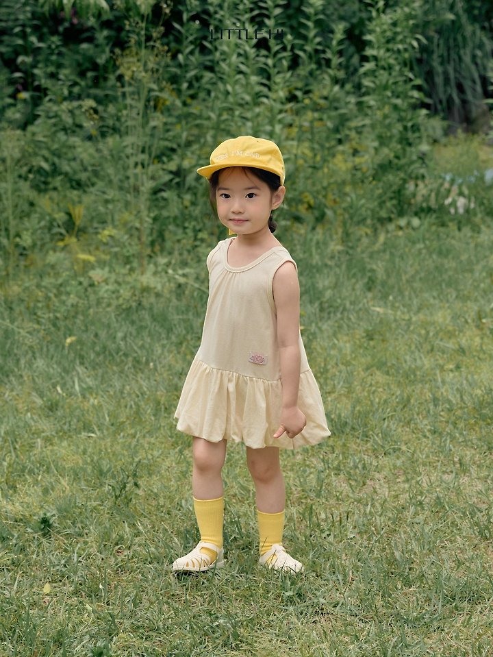 Little Hi - Korean Children Fashion - #kidsstore - Bonbon Pumpkin One-piece - 10