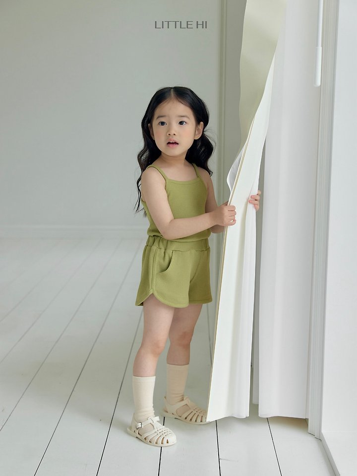 Little Hi - Korean Children Fashion - #kidsstore - Waffle Day Shorts - 3