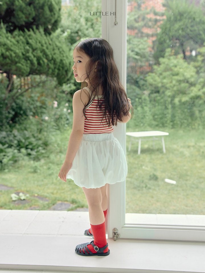 Little Hi - Korean Children Fashion - #kidzfashiontrend - Candy Stripe Sleeveless Top - 8