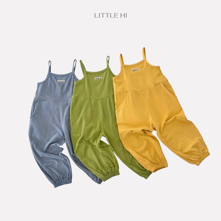 Little Hi - Korean Children Fashion - #littlefashionista - Summer Run Overalls