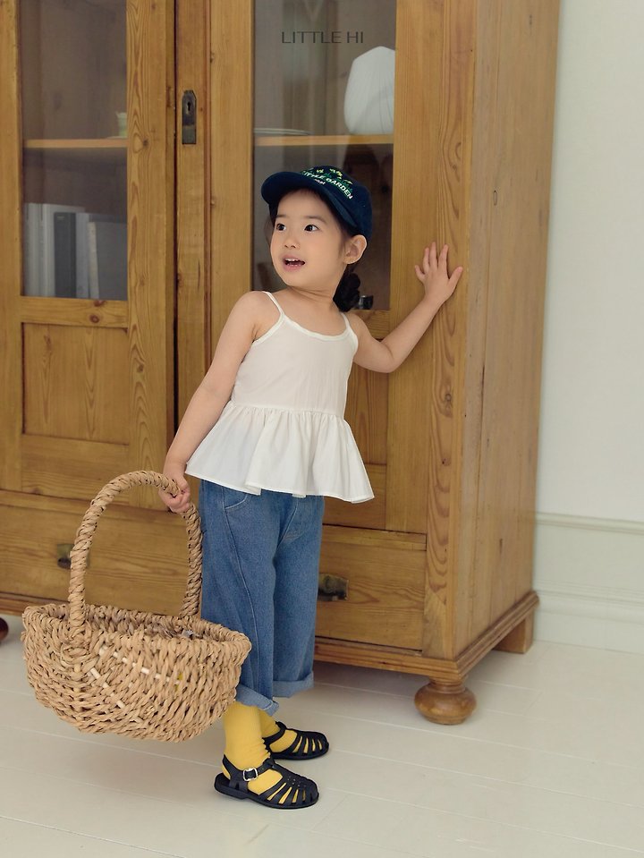 Little Hi - Korean Children Fashion - #littlefashionista - Back Ribbon Blouse - 8