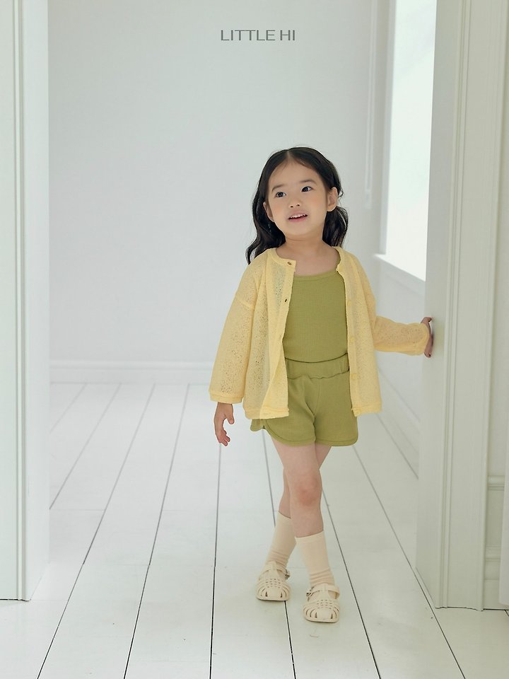 Little Hi - Korean Children Fashion - #littlefashionista - Waffle Day Shorts - 6