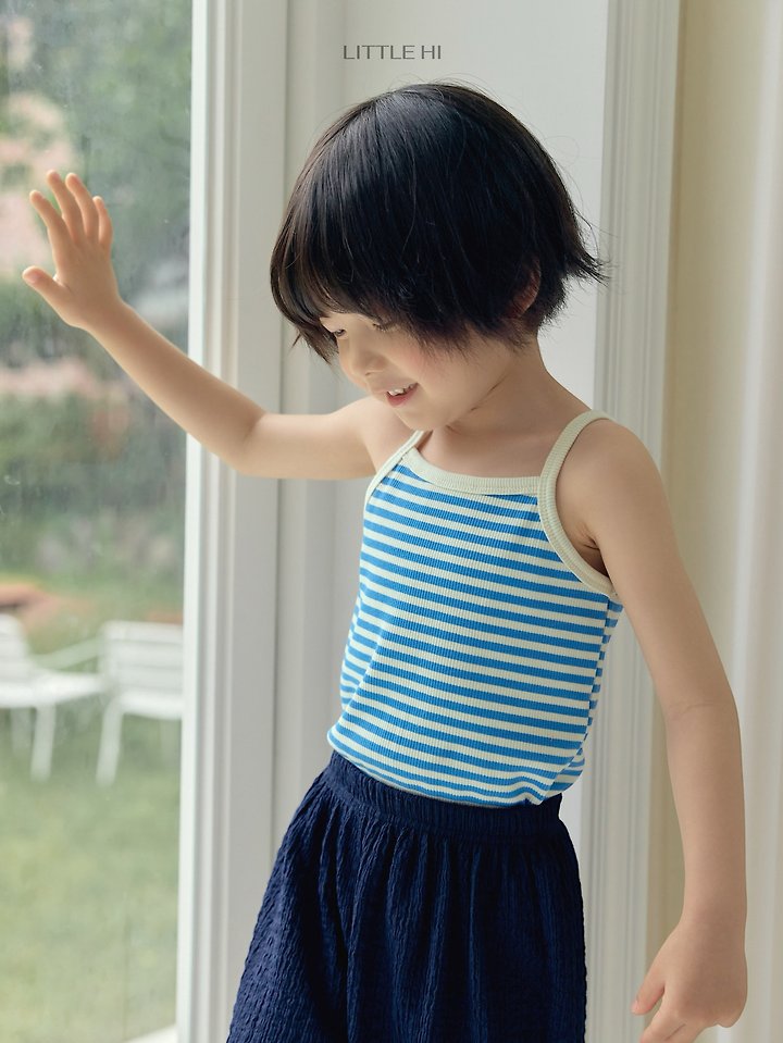 Little Hi - Korean Children Fashion - #magicofchildhood - Candy Stripe Sleeveless Top - 11