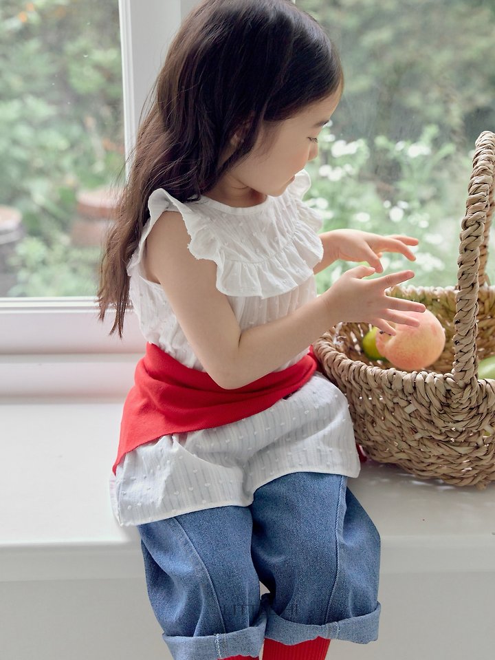 Little Hi - Korean Children Fashion - #magicofchildhood - Roe Shirring Blouse - 10