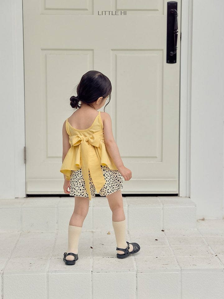 Little Hi - Korean Children Fashion - #magicofchildhood - Back Ribbon Blouse - 9