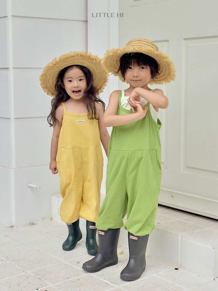 Little Hi - Korean Children Fashion - #minifashionista - Summer Run Overalls - 3
