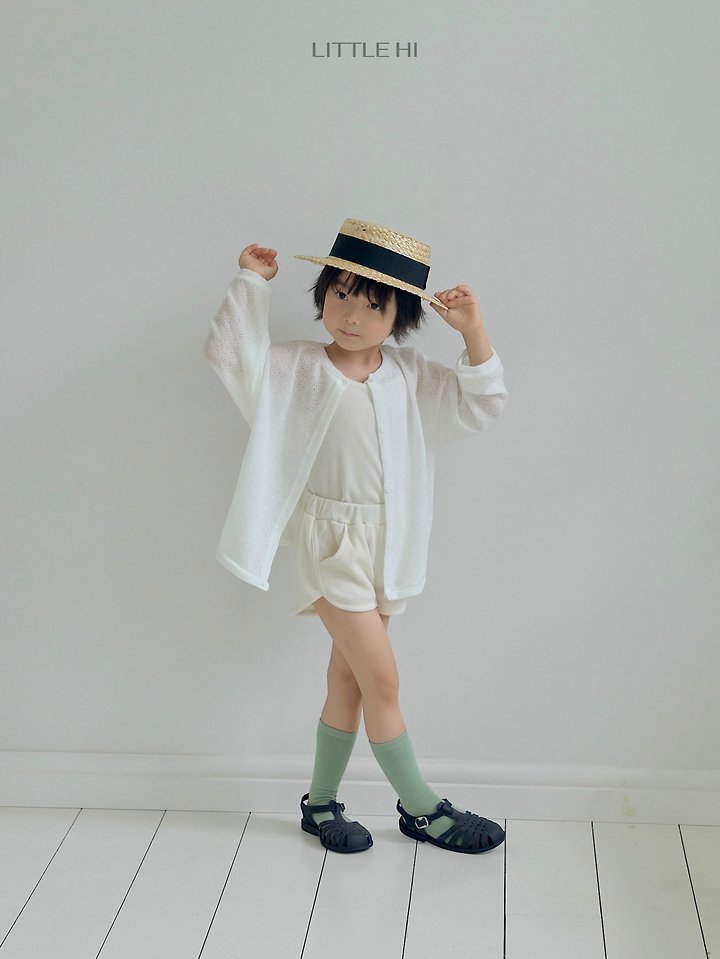 Little Hi - Korean Children Fashion - #minifashionista - Waffle Day Sleeveless Top - 9