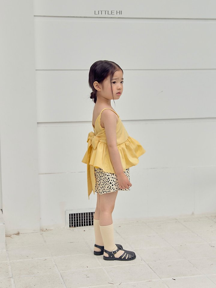Little Hi - Korean Children Fashion - #prettylittlegirls - Back Ribbon Blouse - 11