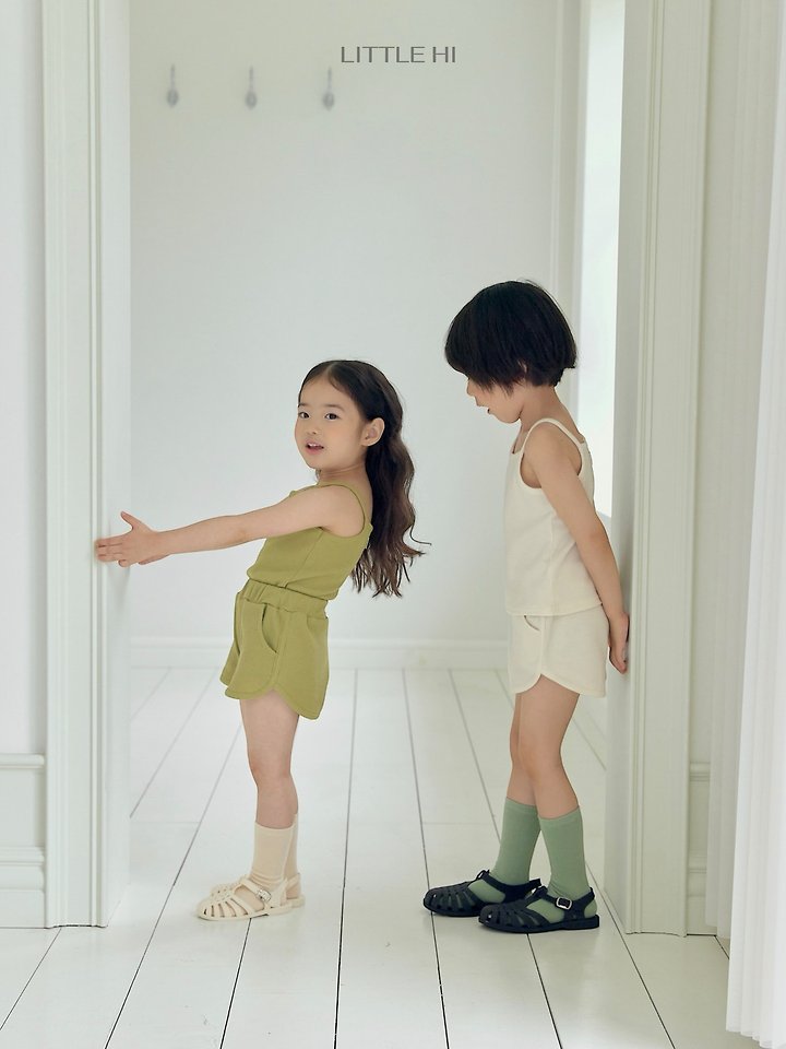 Little Hi - Korean Children Fashion - #prettylittlegirls - Waffle Day Shorts - 9