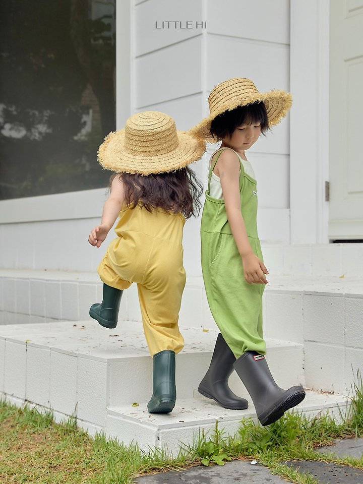 Little Hi - Korean Children Fashion - #todddlerfashion - Summer Run Overalls - 5