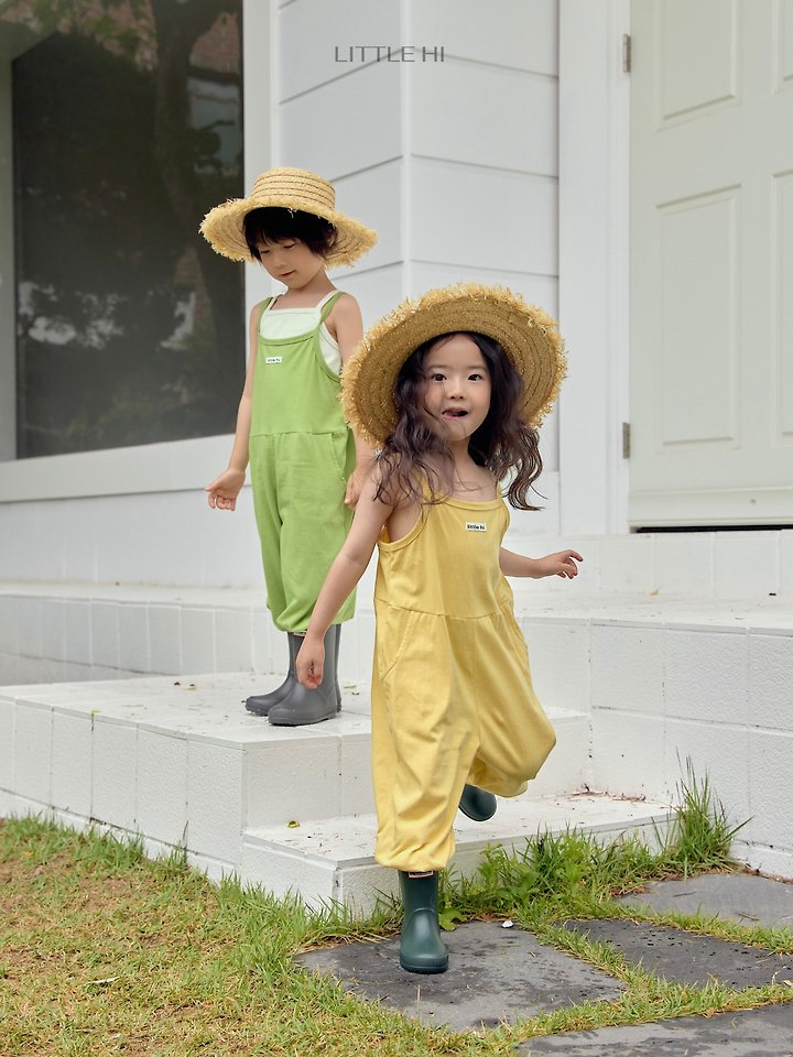 Little Hi - Korean Children Fashion - #toddlerclothing - Summer Run Overalls - 6