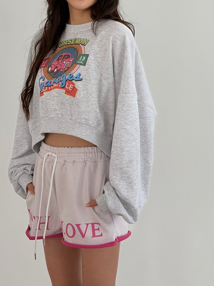 Livu - Korean Women Fashion - #momslook - Love Contrast Shorts - 6