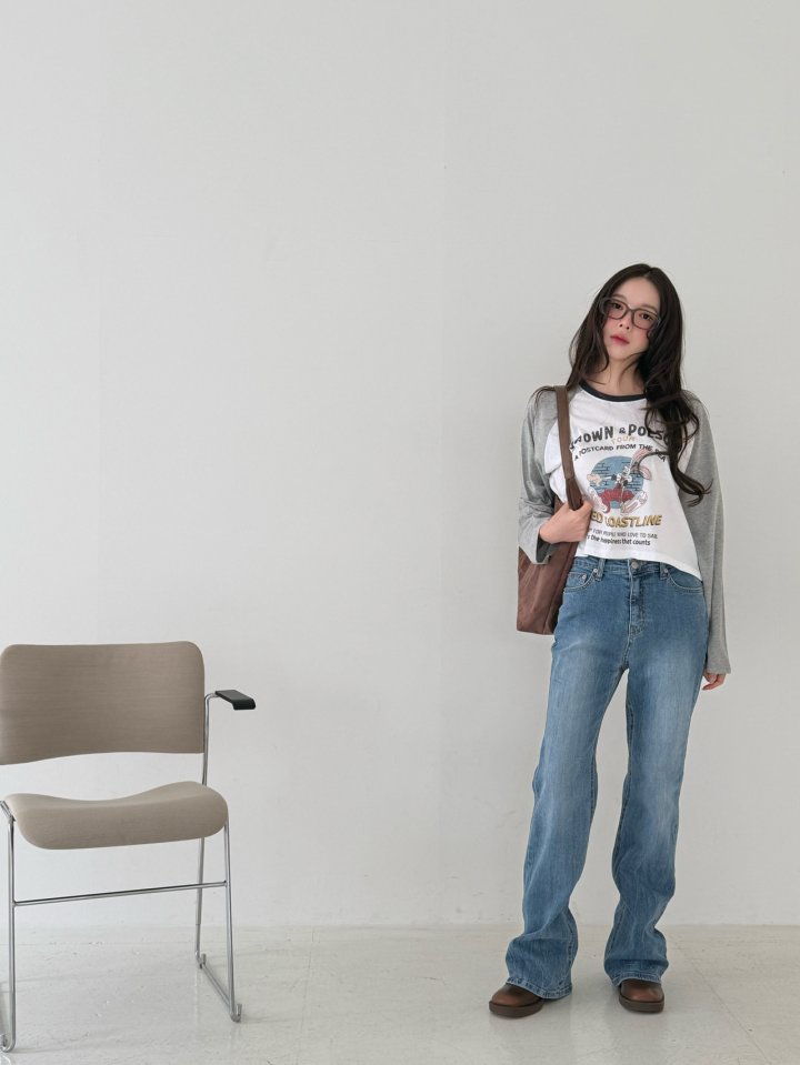 Livu - Korean Women Fashion - #momslook - Bootcut Denim Jeans - 11