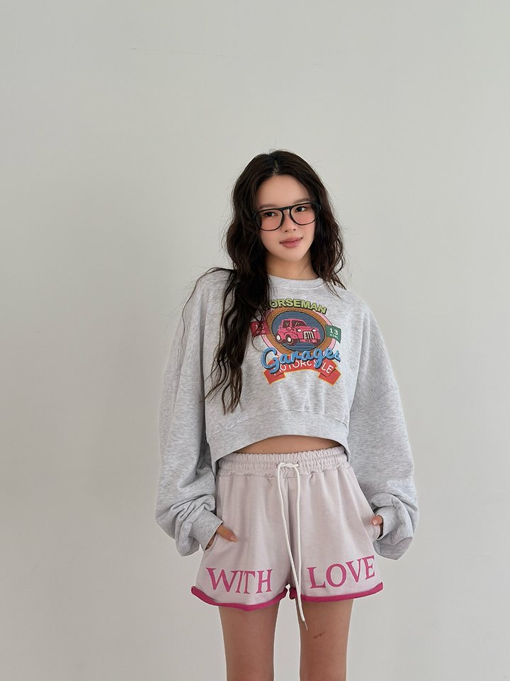 Livu - Korean Women Fashion - #womensfashion - Holes Crop Sweatshirt - 8