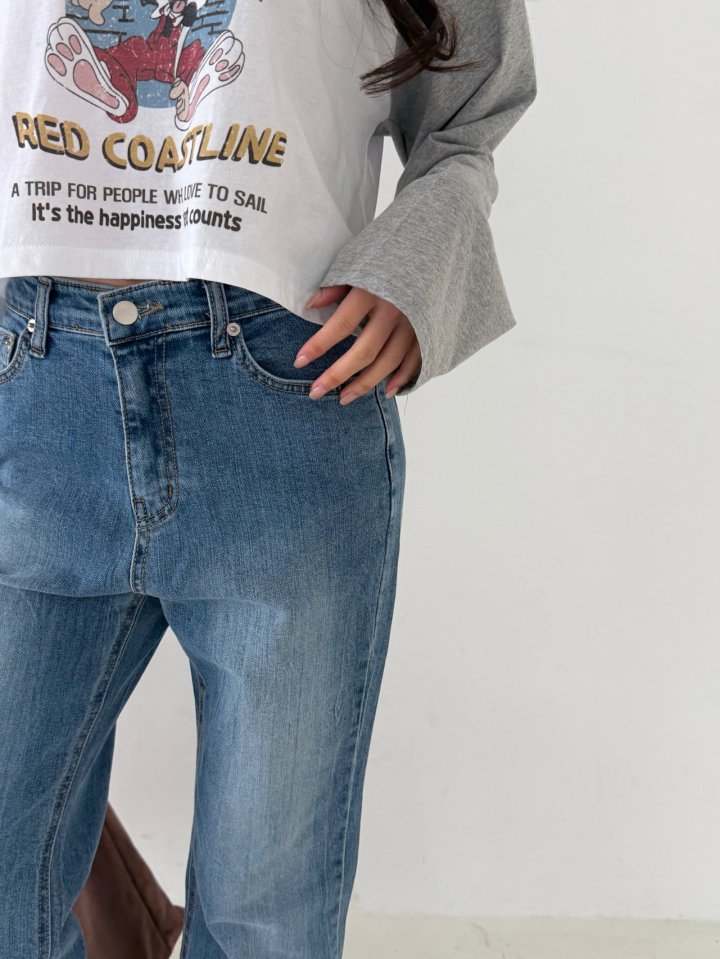Livu - Korean Women Fashion - #womensfashion - Bootcut Denim Jeans - 8