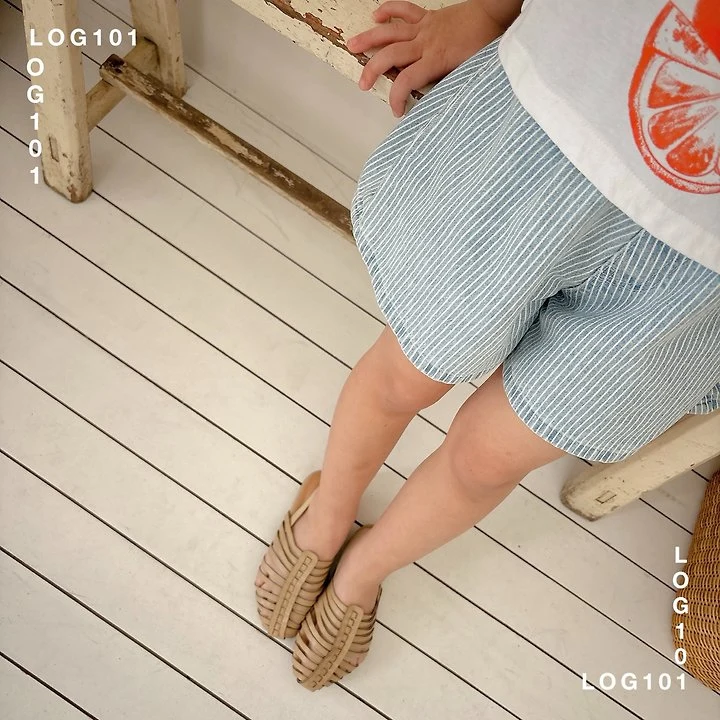 Log101 - Korean Children Fashion - #childofig - Scrunchie Shorts - 5
