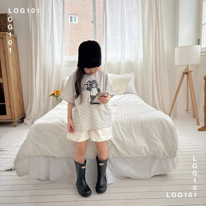 Log101 - Korean Children Fashion - #discoveringself - Scrunchie Shorts - 9