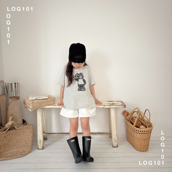 Log101 - Korean Children Fashion - #kidsshorts - Scrunchie Shorts - 11
