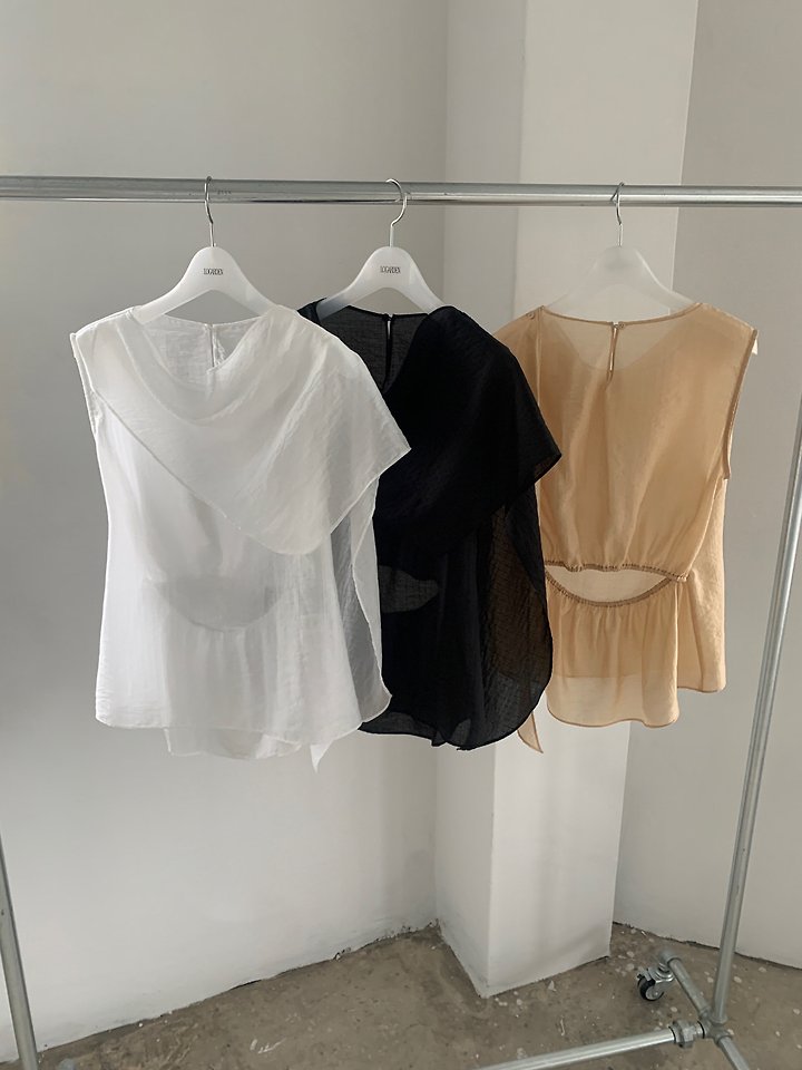 Logarden - Korean Women Fashion - #momslook - Drape Blouse - 3