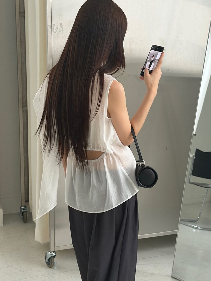 Logarden - Korean Women Fashion - #momslook - Drape Blouse - 9