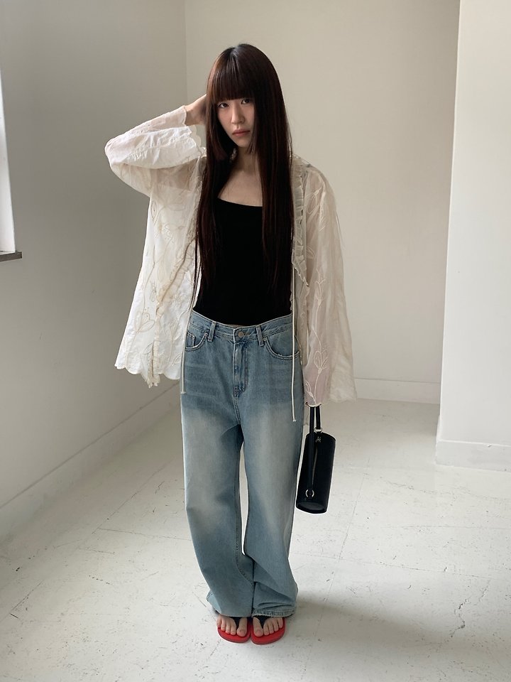 Logarden - Korean Women Fashion - #momslook - Lace Half Cardigan - 7